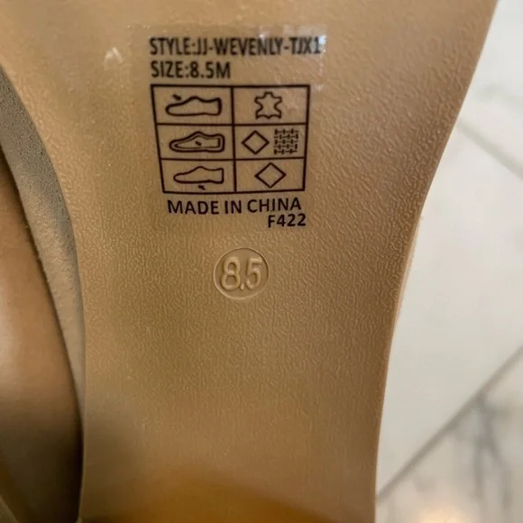 Joie, Wevenly tan suede leather block heel loafers size 8.5 work office comfort - Picture 11 of 11